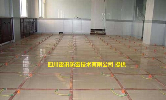 成都闪马科技公司 机房等电位接地制作