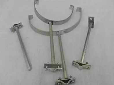 专用普通女儿墙避雷卡 专用别墅类琉璃瓦避雷卡